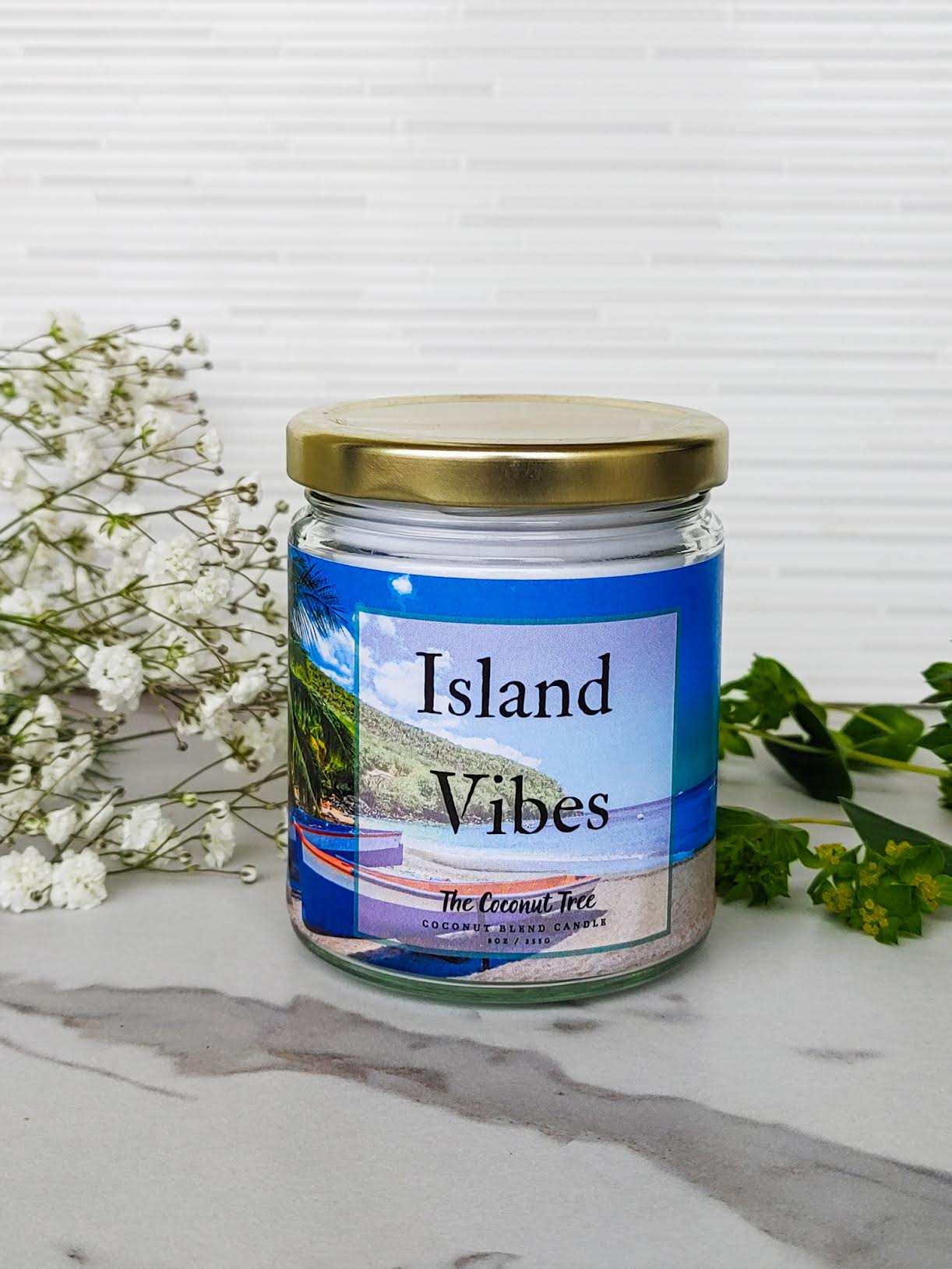 Island Vibes - Coconut Soy Candle